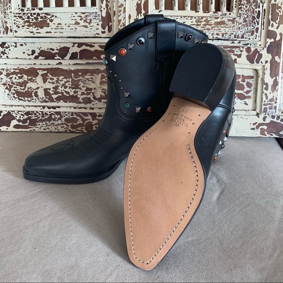 Valentino Garavani Rockstud Cowboy Boots - Picture 10 of 13